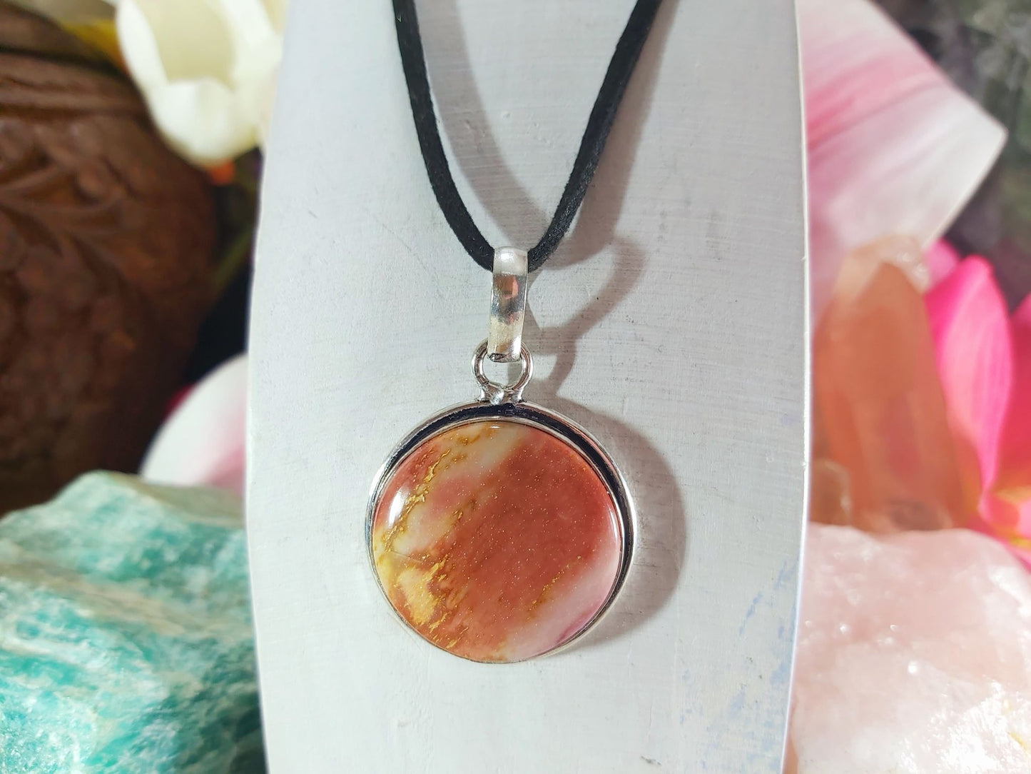 Mookaite Decision Making Pendant (E879)