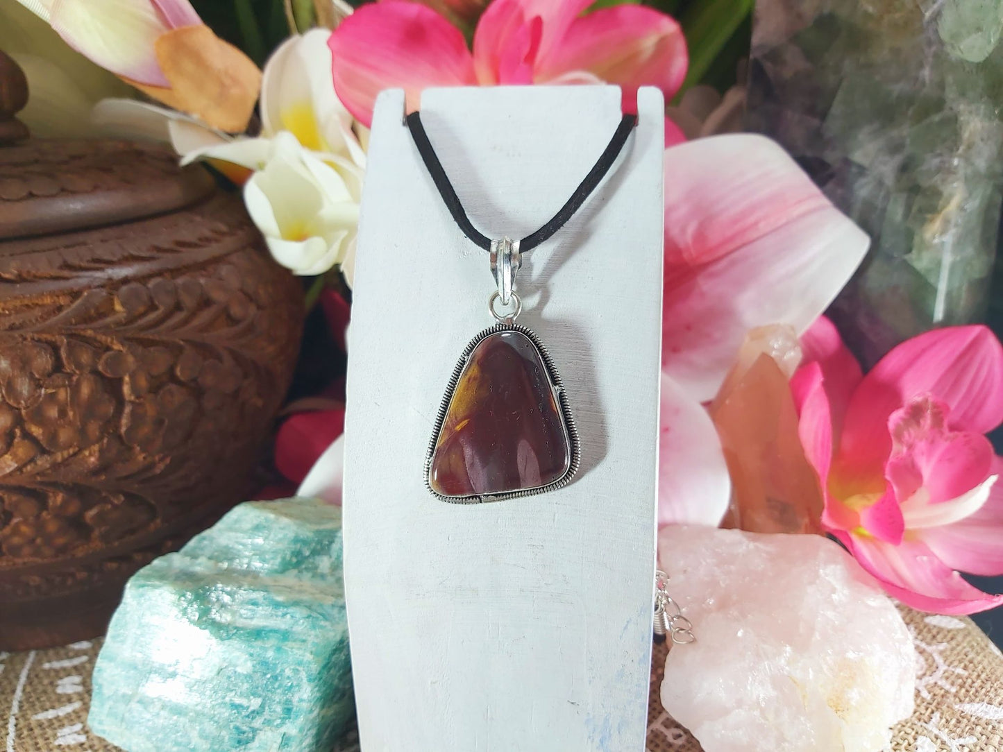 Mookaite Acceptance of Change Pendant (E881)