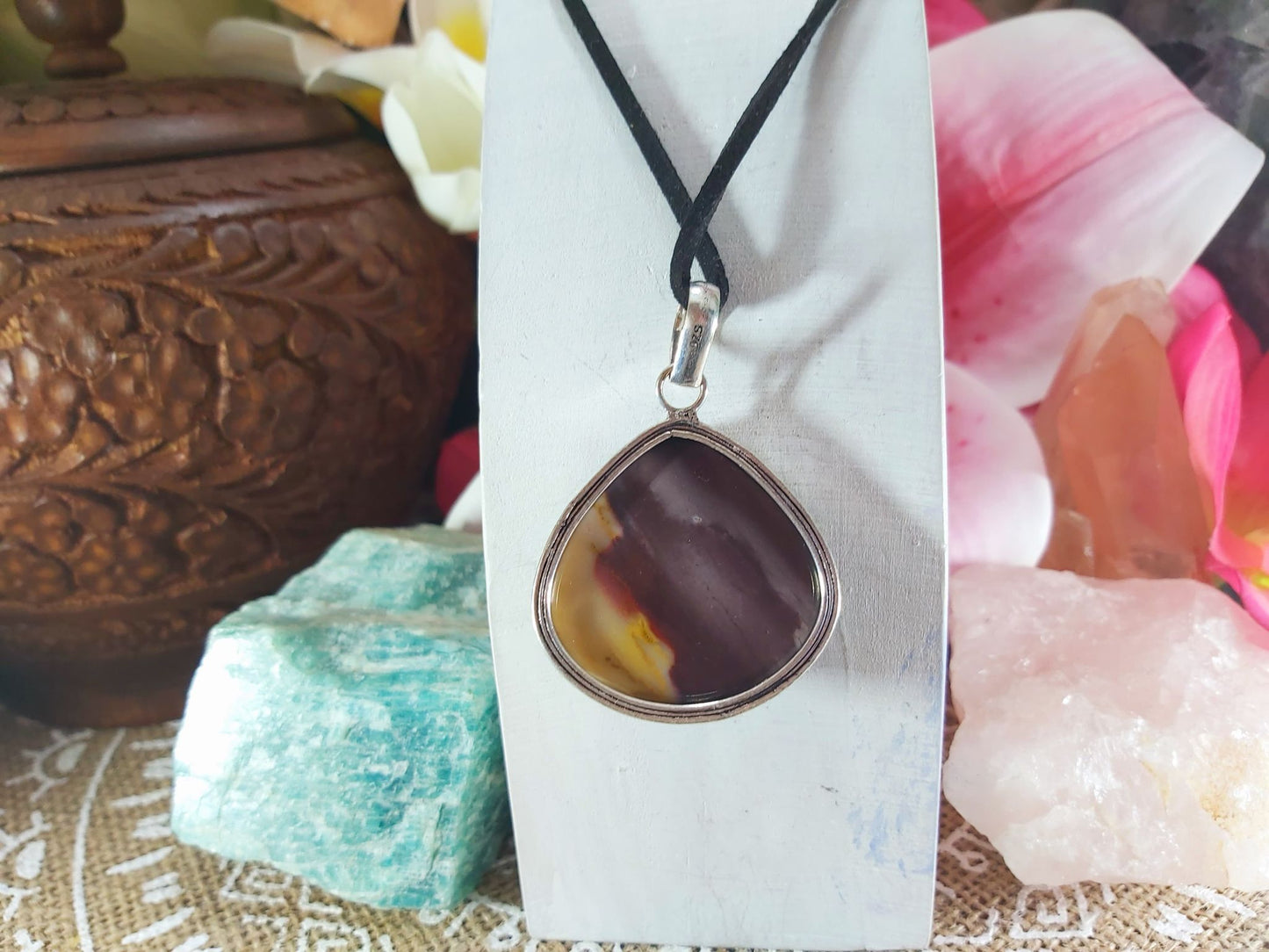 Mookaite Acceptance of Change Pendant (E882)