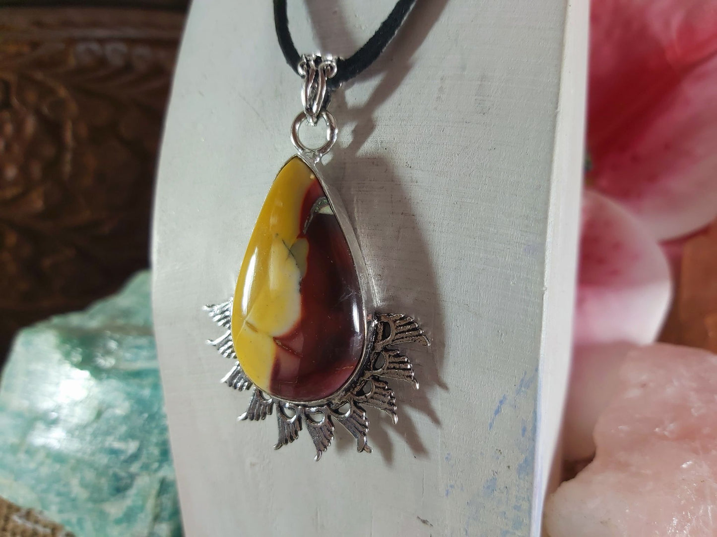 Mookaite Decision Making Pendant (E889)