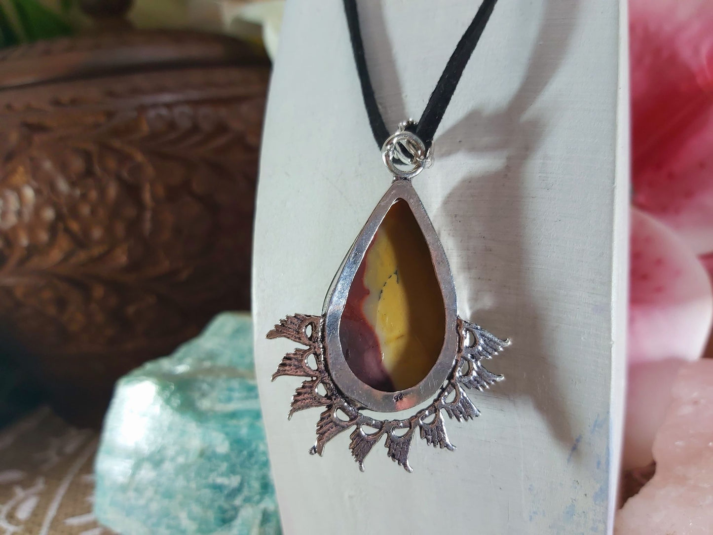 Mookaite Decision Making Pendant (E889)