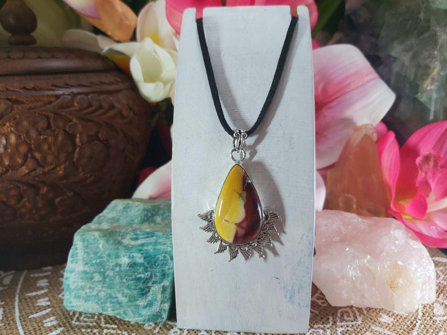 Mookaite Decision Making Pendant (E889)