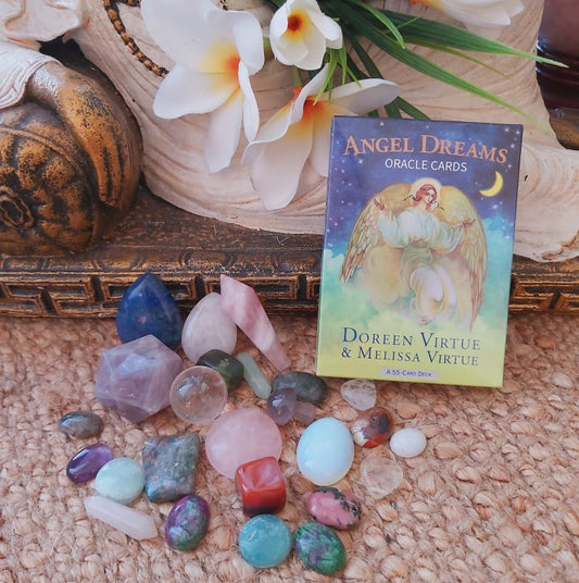 23 Gemstone Pack with FREE Mini Tarot/Oracle Deck (FT26)