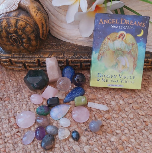 22 Gemstone Pack with FREE Mini Tarot Deck (FT35)