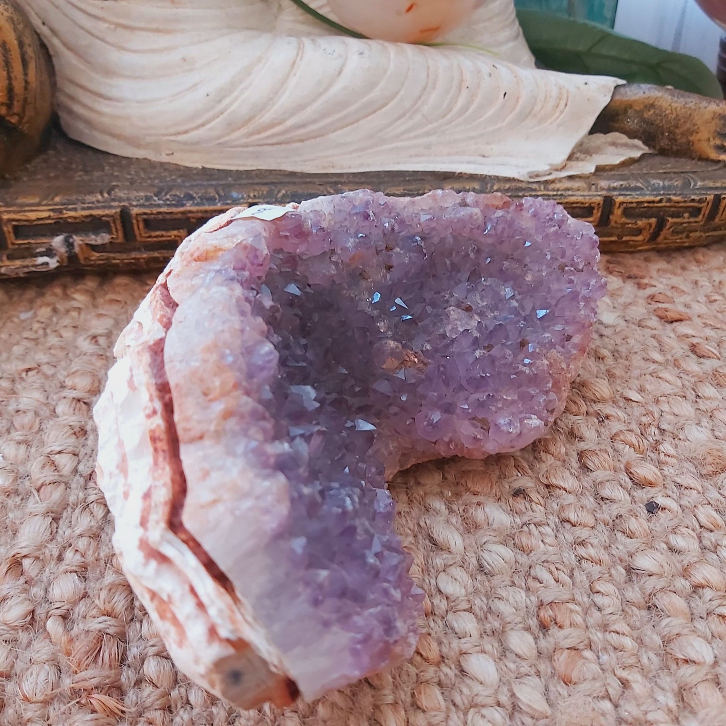 Amethyst Cluster Protection Goddess 1067 gms (GEM137)