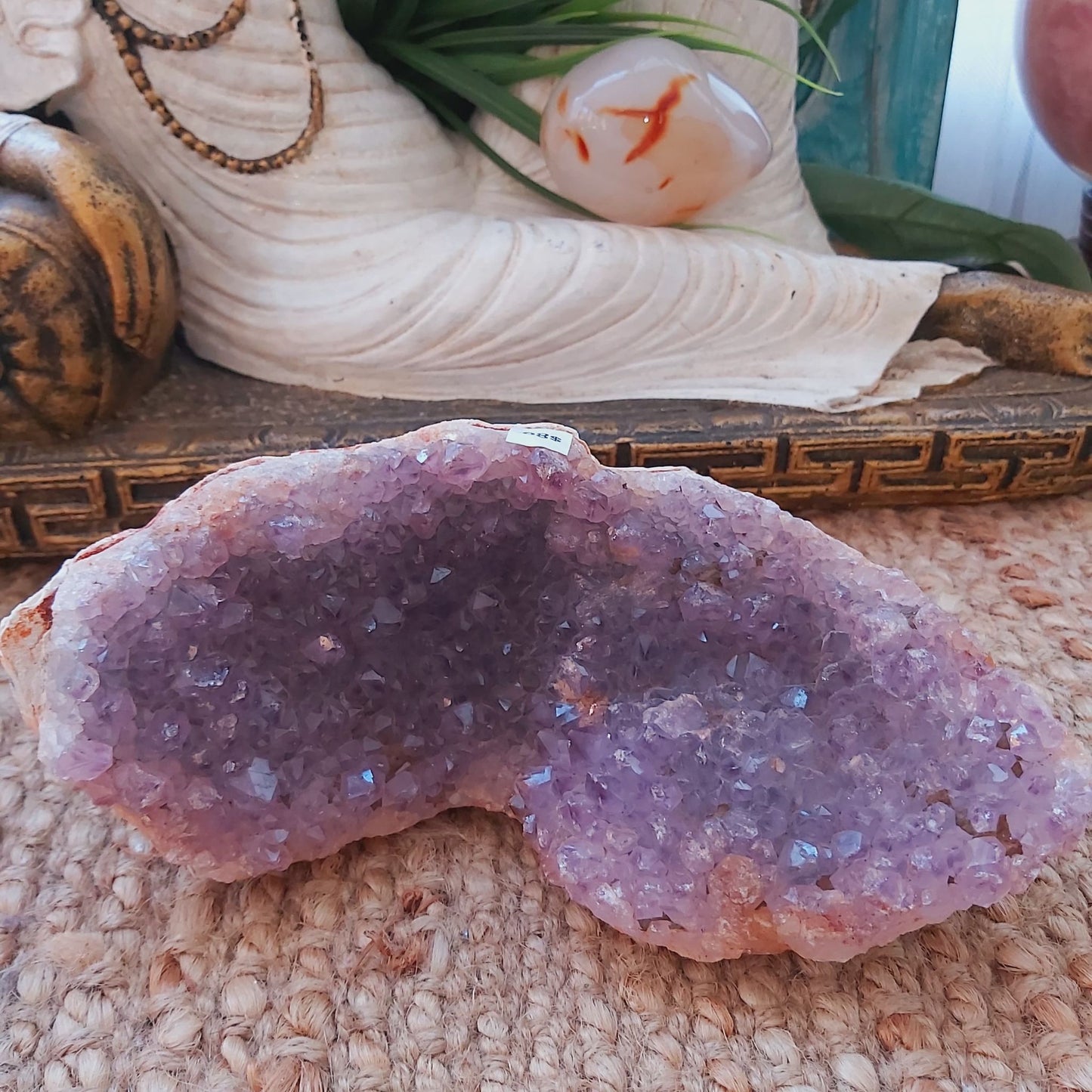 Amethyst Cluster Protection Goddess 1067 gms (GEM137)