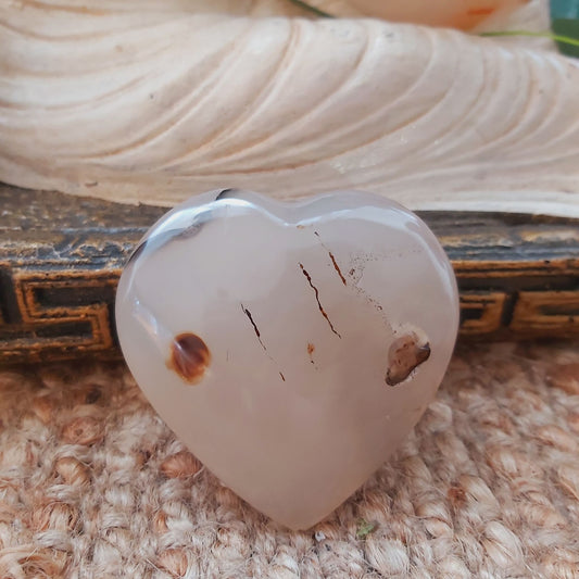 Heart Agate Crystal Gemstone 152 gms (GEM142)