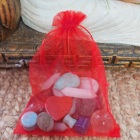 Mix Mother Earth Crystal Gemstone 19 Piece Pack (LD6)