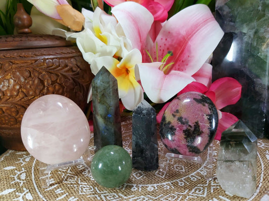 Journey Of Self-Love Crystal Pack Of 6 (#4)