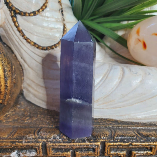 Fluorite Tower Crystal Gemstone 135 gms (GEM100)
