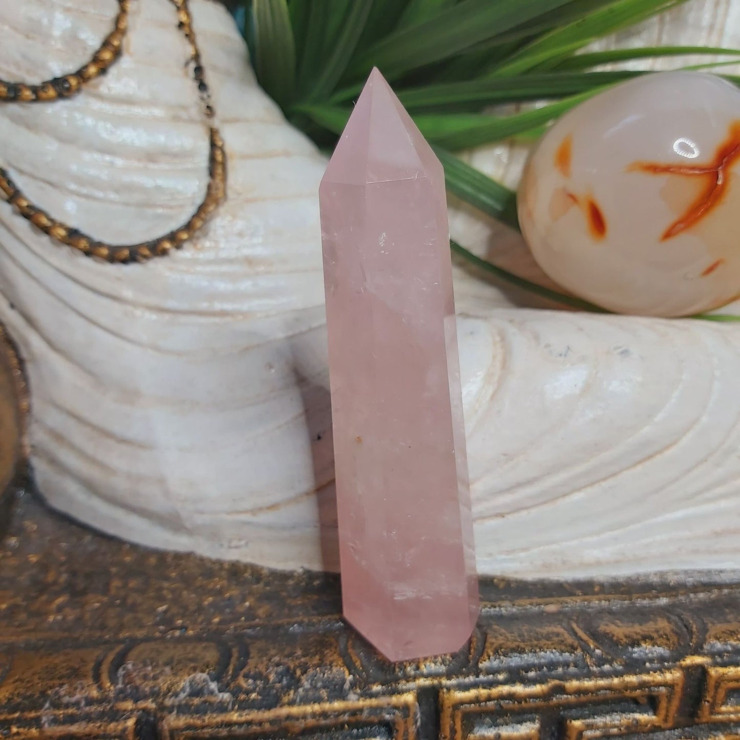 Rose Quartz Self Love Crystal 70 gms (GEM109)