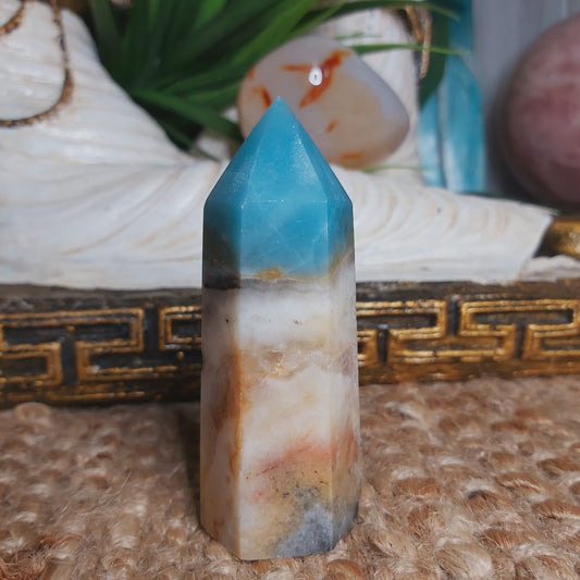 Caribbean Calcite Third Eye 109 gms (GEM120)