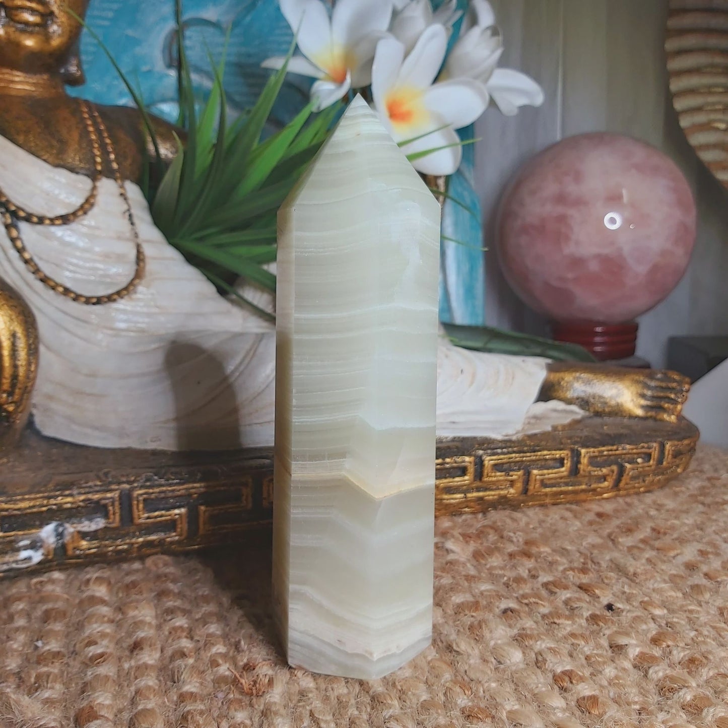 Afghan Jade Healing Crystal 645 gms (GEM123)