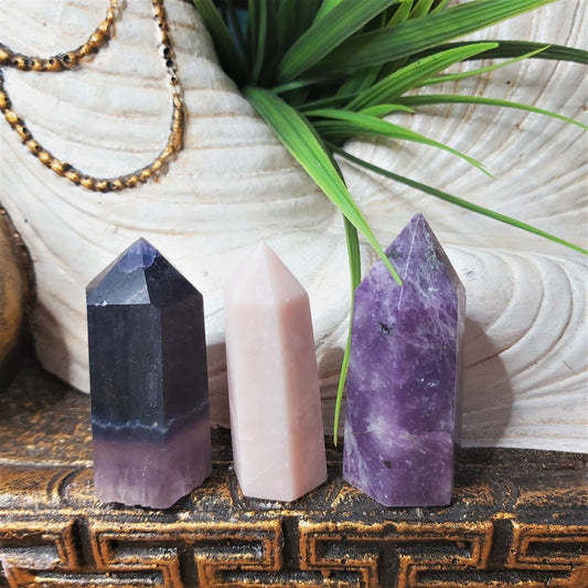 Love & Balance Crystal Points 186 gms (GEM178)