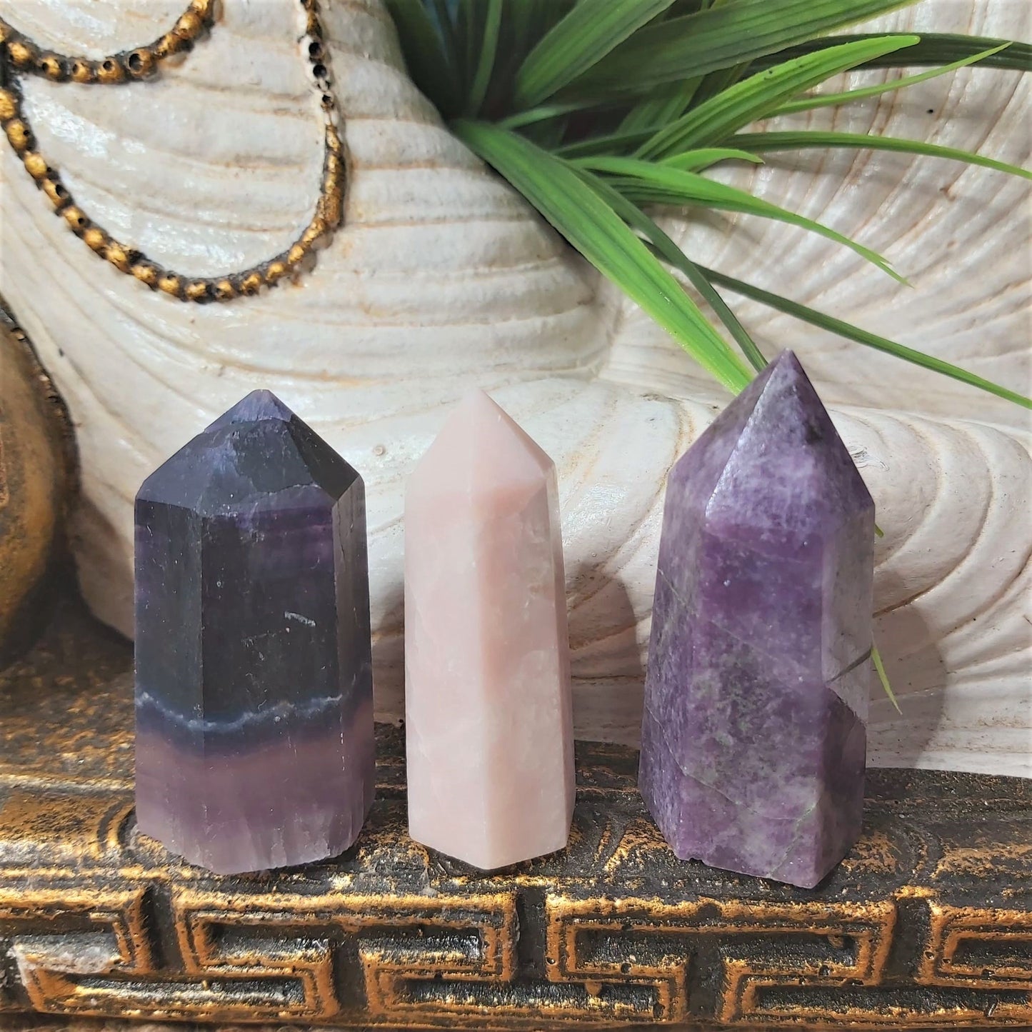 Love & Balance Crystal Points 186 gms (GEM178)