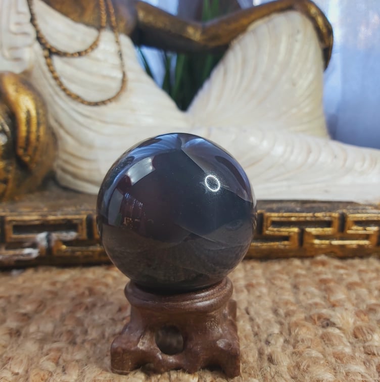 Agate Gemstone Sphere 235 gms (GEM217)