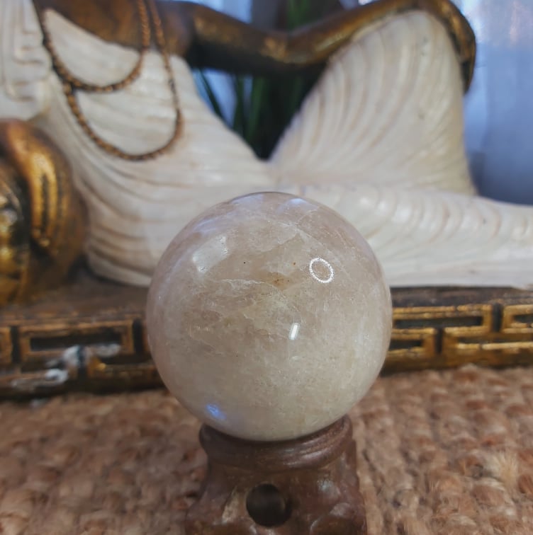 Black Moonstone Spiritual Wisdom Gemstone 292 gms (GEM224)