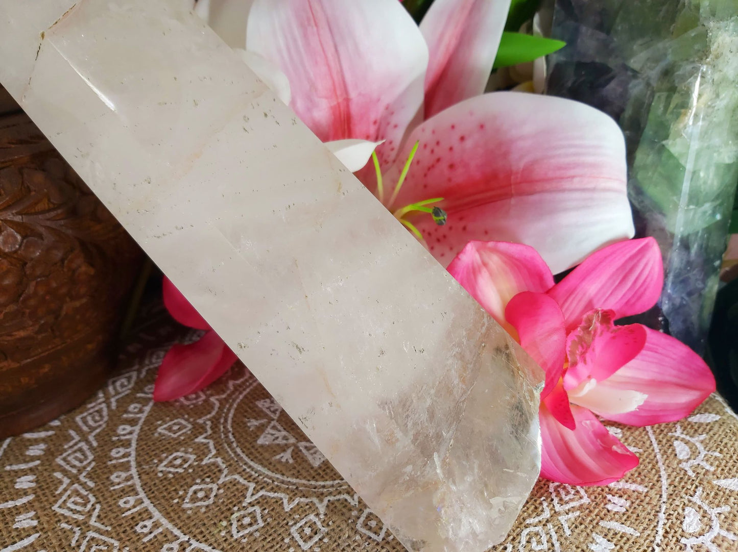 Clear Quartz Crystal 1827 gms (GEM23)