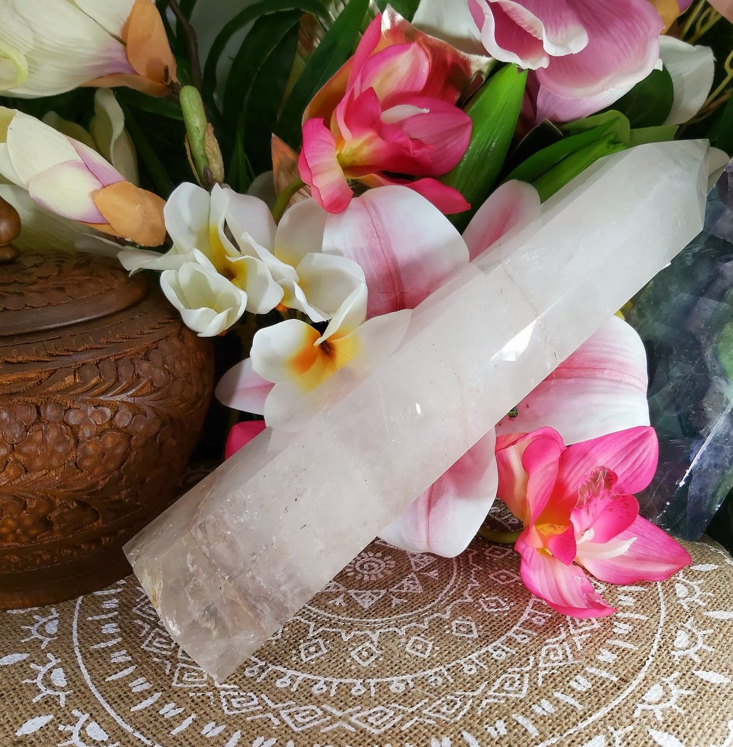 Clear Quartz Crystal 1827 gms (GEM23)