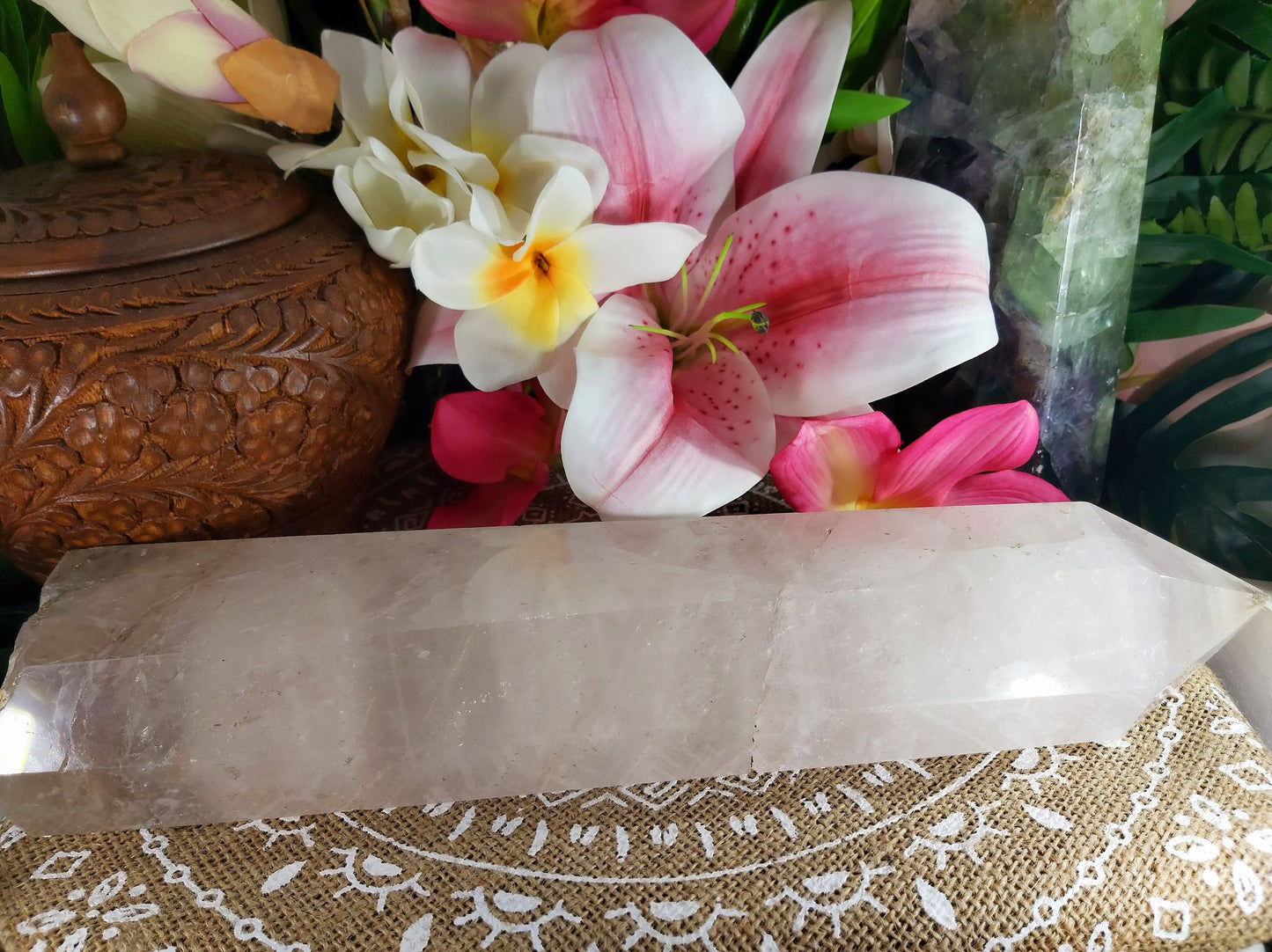 Clear Quartz Crystal 1827 gms (GEM23)