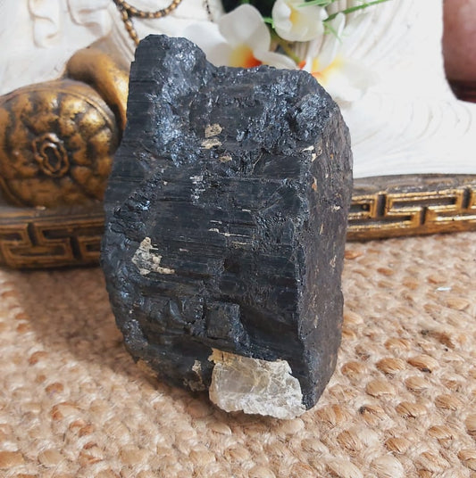Raw Black Tourmaline Crystal 1743 gms (GEM265)