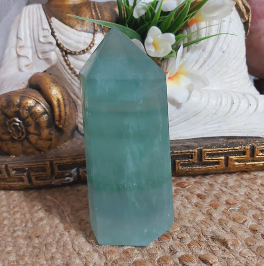 Fluorite Tower Crystal Gemstone 771 gms (GEM269)