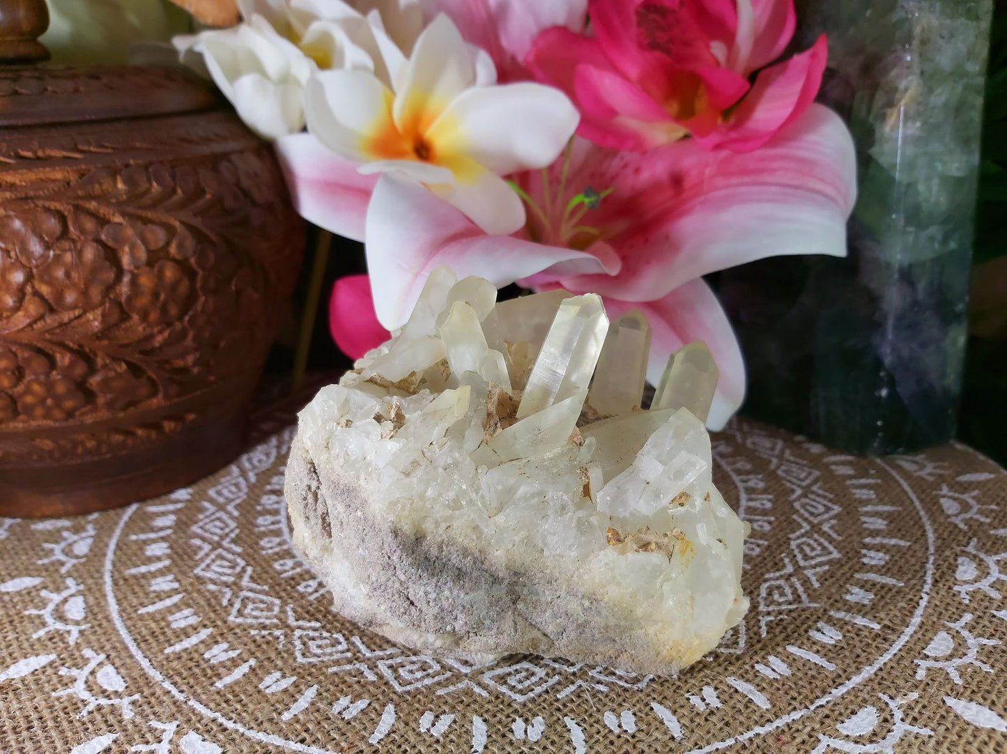 Clear Quartz Crystal 712 gms (GEM3)