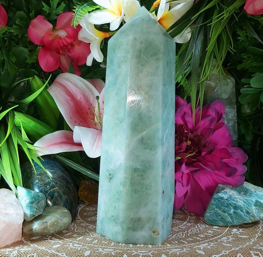 Fluorite Tower Crystal 2760 gms (GEM85)