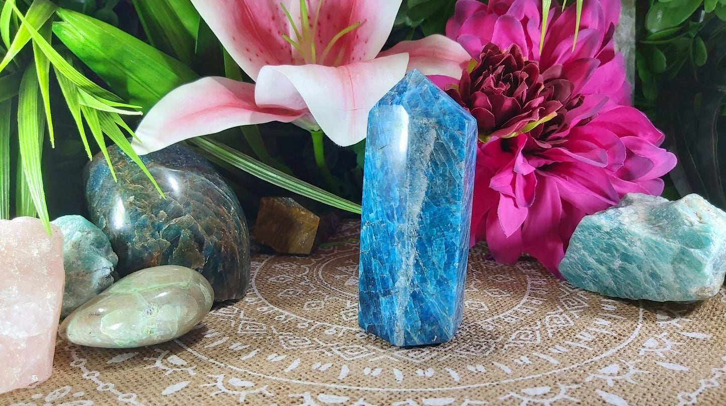 Apatite Third Eye Chakra Gemstone 344 gms (GEM86)