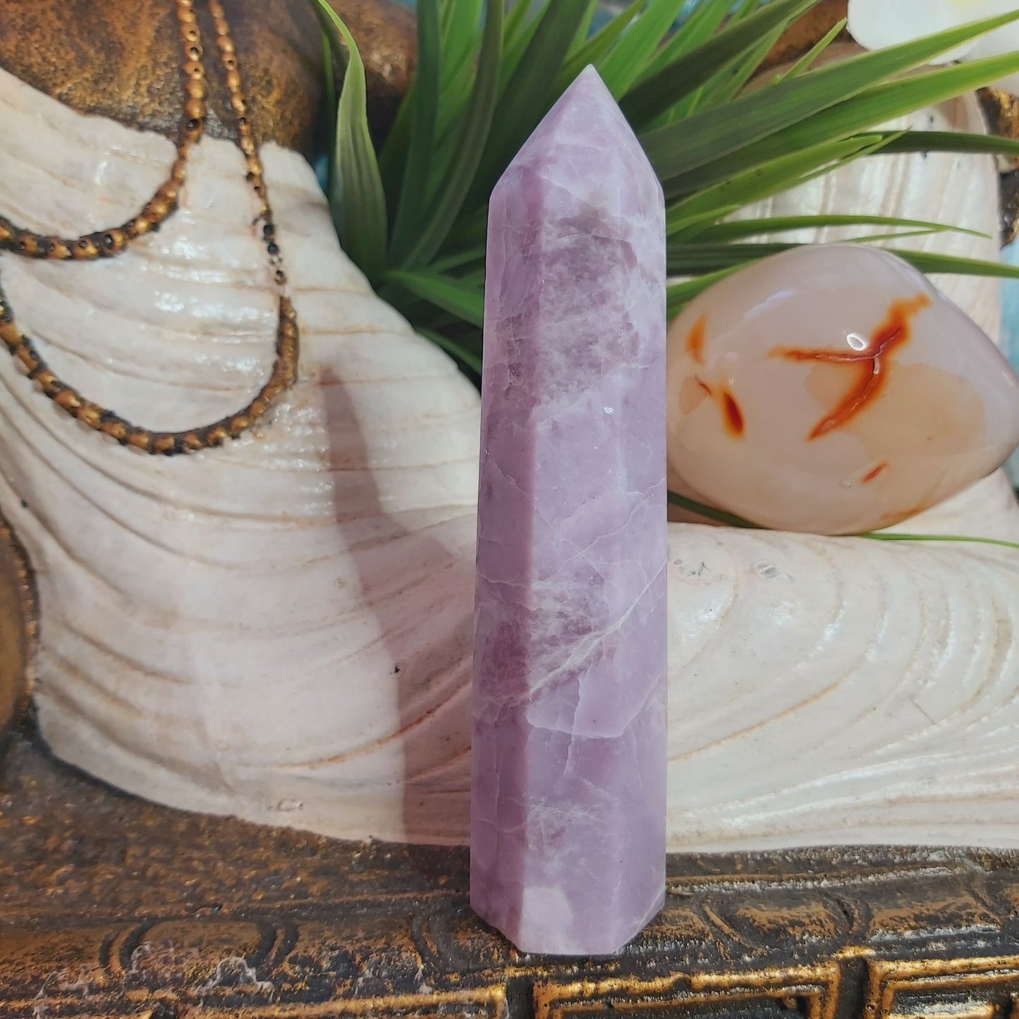 Lepidolite Gemstone 125 gms (GEM96)