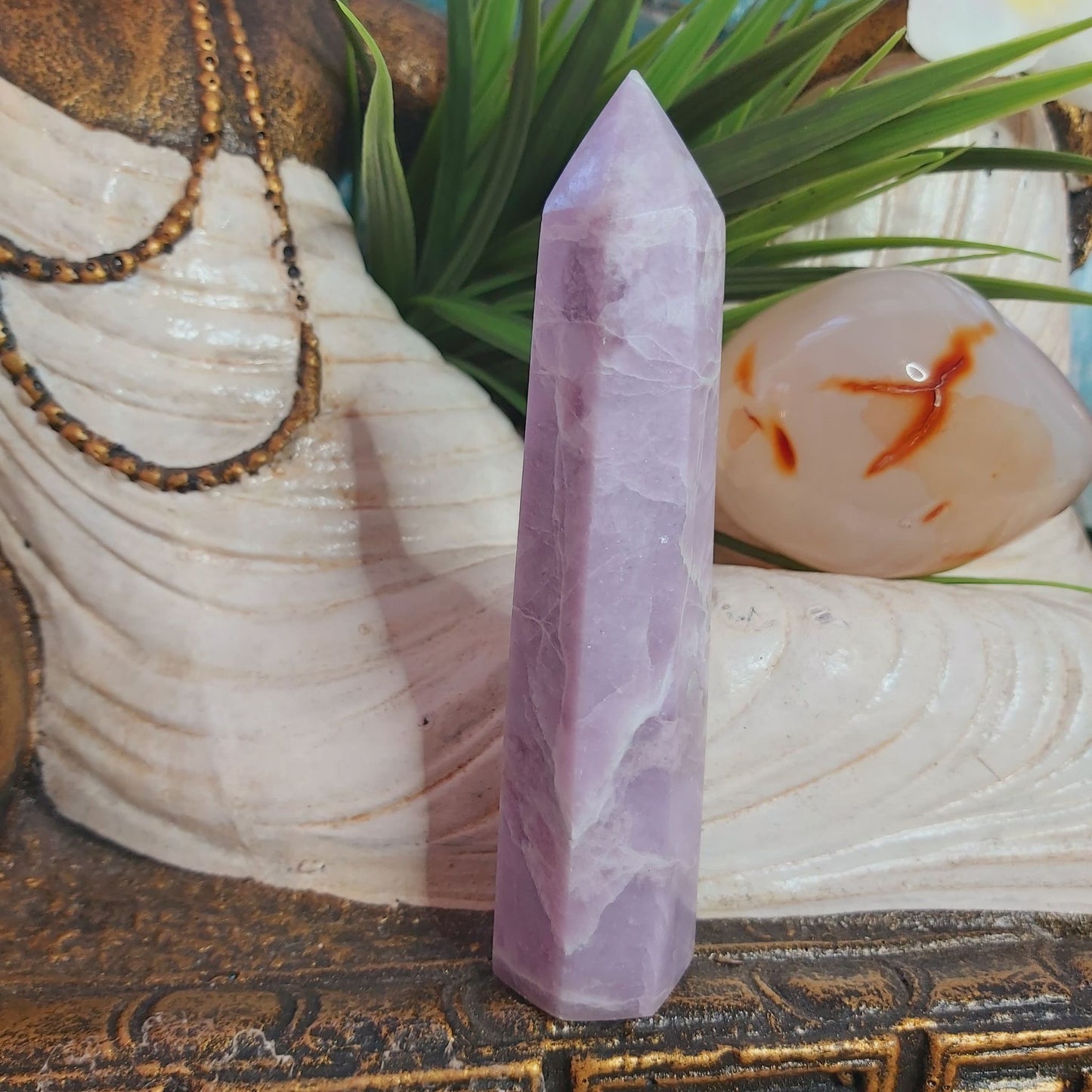 Lepidolite Gemstone 125 gms (GEM96)