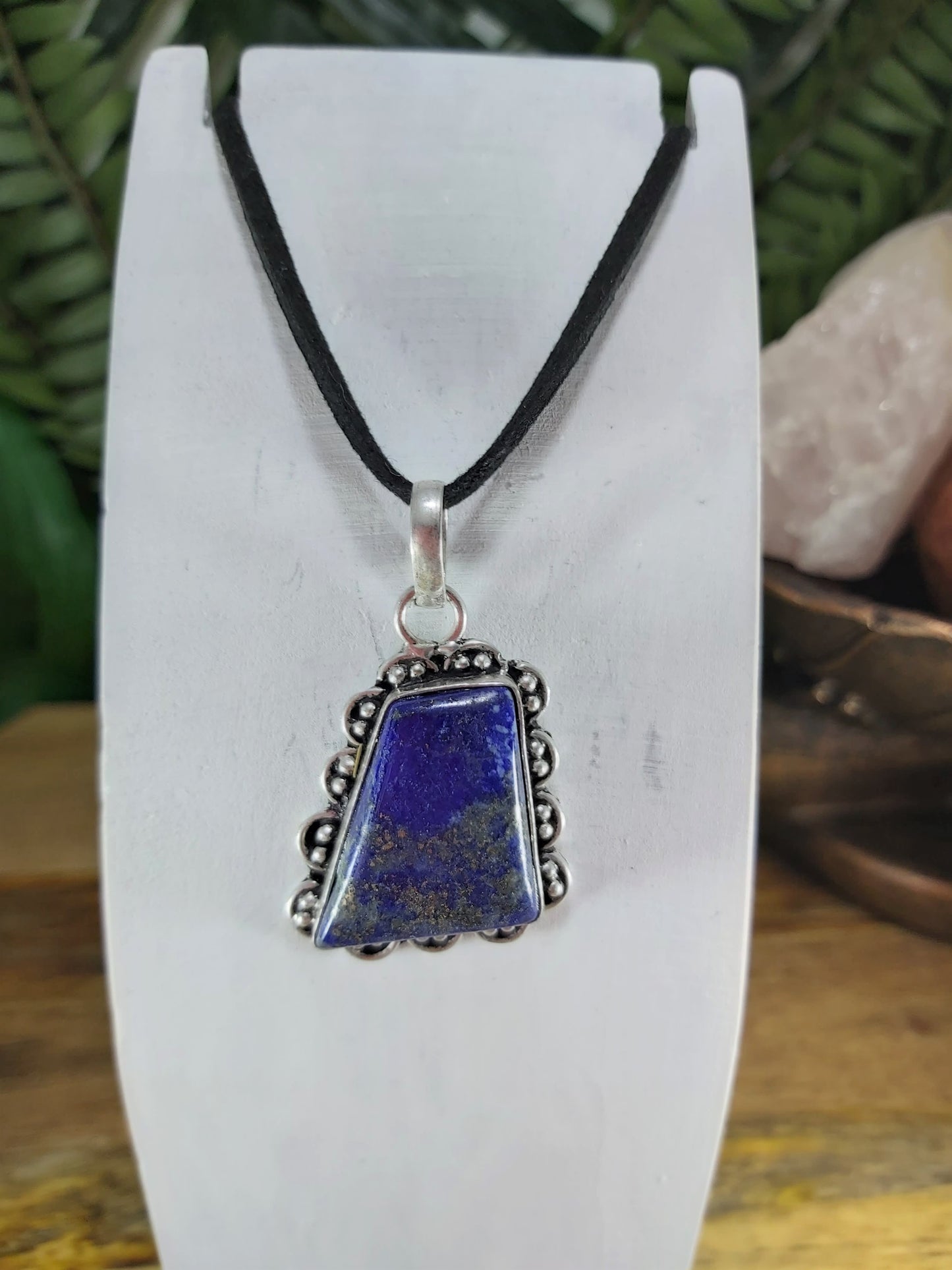 Lapis Lazuli Wisdom & Truth Pendant (JPLL12)