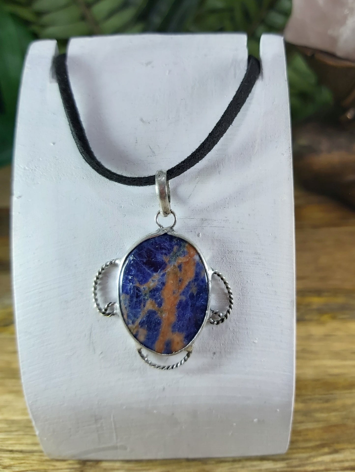 Sodalite Self Esteem Pendant (JPSO6)