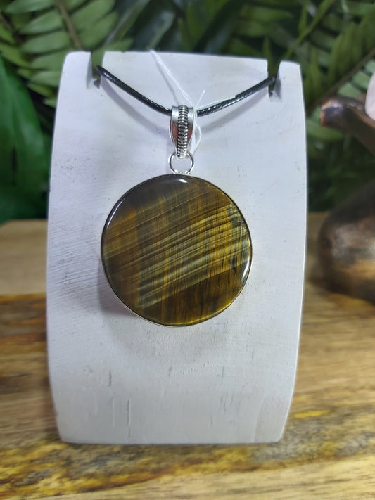 Tiger Eye Positivity Pendant (JPTE2)