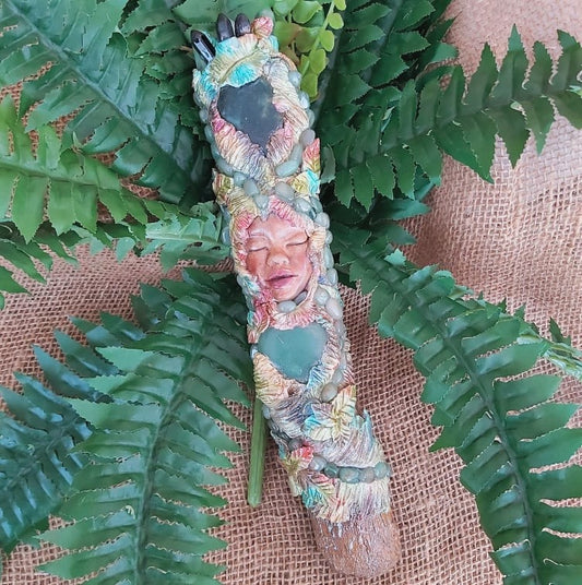 Aventurine Crystal Healing Wand (#156)